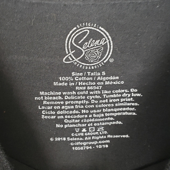 SELENA long sleeve graphic tee - Picture 4 of 5